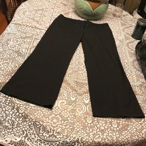Korinna Wide Leg Black Pant Size 14